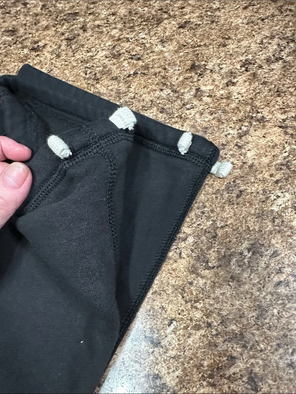 WORN ONCE Polo Ralph Lauren Black Sweatpants with Red Pony Logo XL